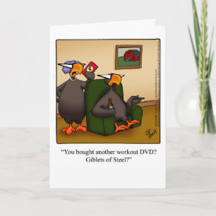 Thanksgiving Humour Greeting Card "Spectickles"