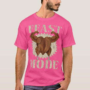 Thanksgiving Humour Gym Weight Lifting Black Uni T-Shirt