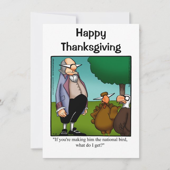 Thanksgiving Humour Invitations "Spectickles" (Front)