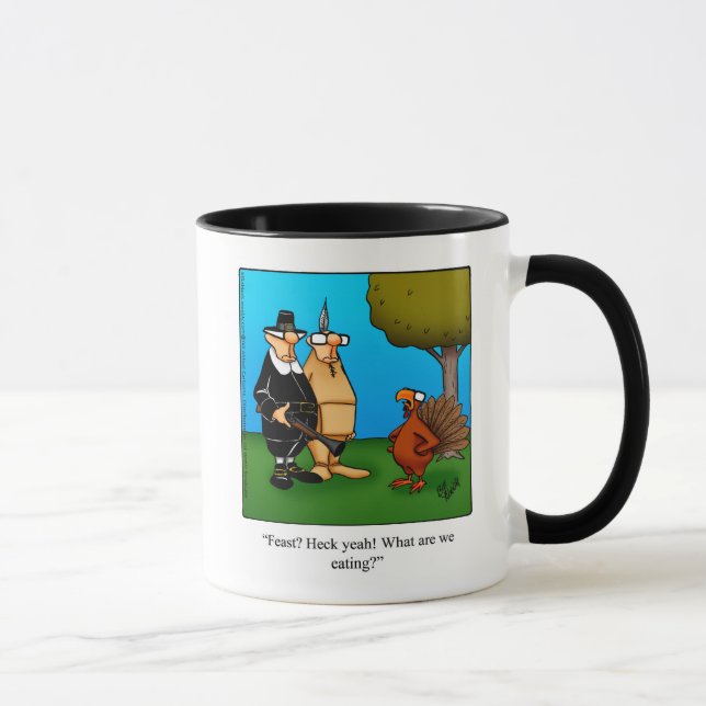 Thanksgiving Humour Mug Gift (Right)