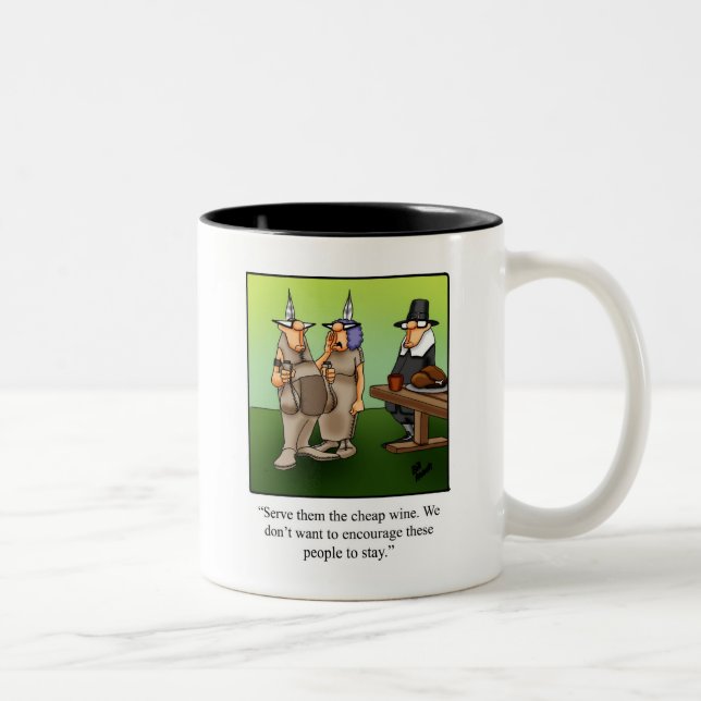 Thanksgiving Humour Mug Gift (Right)