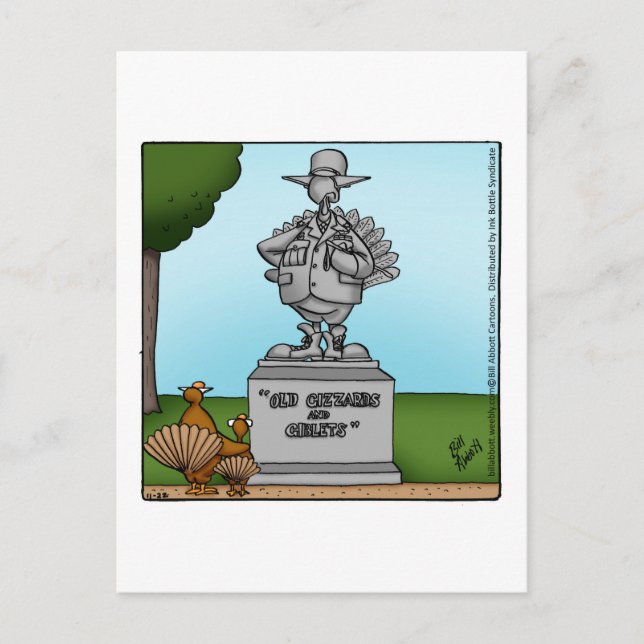 Thanksgiving Humour Postcard "Spectickles" (Front)