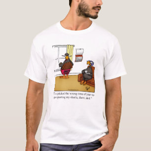 Thanksgiving Humour Tee Shirt For Him
