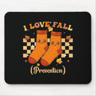 Thanksgiving I Love Fall Prevention Autumn Funny N Mouse Mat