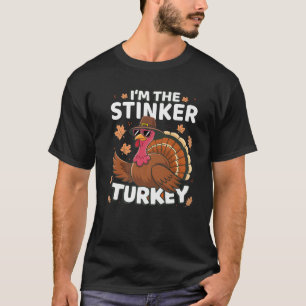 Thanksgiving I m The Stinker Turkey Family Premium T-Shirt