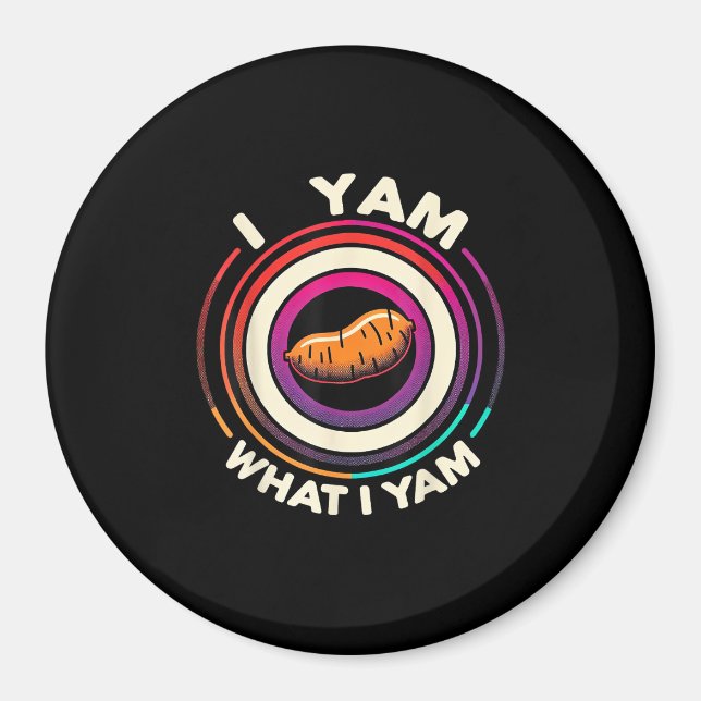 Thanksgiving - I Yam What I Yam Magnet (Front)