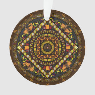 Thanksgiving Icons Acrylic Ornament