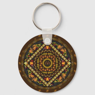 Thanksgiving Icons Keychain