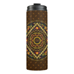 Thanksgiving Icons Thermal Tumbler