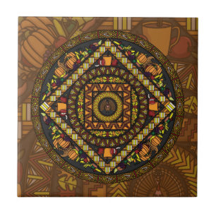 Thanksgiving Icons Tile