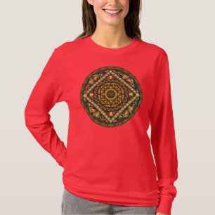 Thanksgiving Icons Women's Dark Shirt