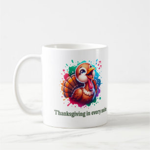Thanksgiving in Every Note Coffee Mug
