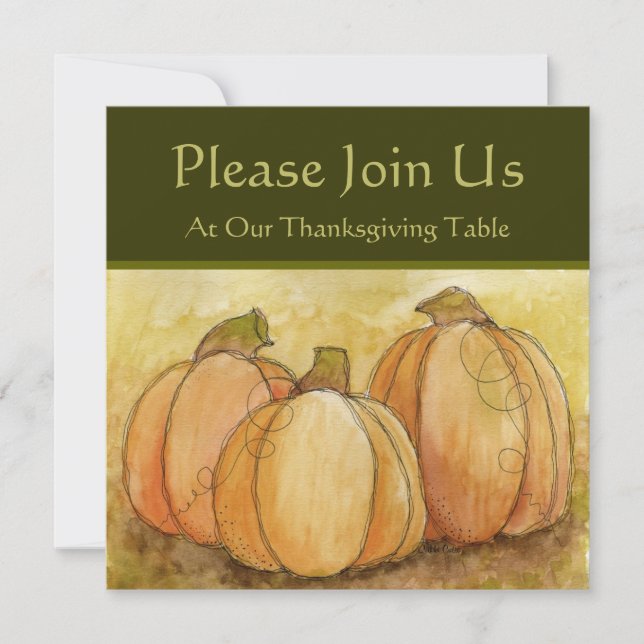 Thanksgiving Invitation (Front)