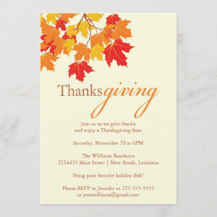 Thanksgiving Invitation