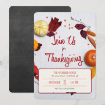 Thanksgiving Invitation