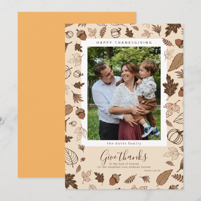 Thanksgiving Invitation (Front/Back)