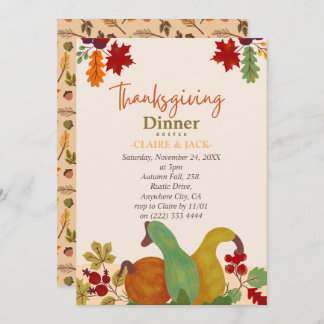 Thanksgiving Invitation