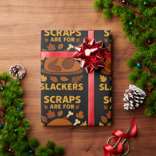 Thanksgiving Jokes Graphic for Gourmet Gifts Wrapping Paper