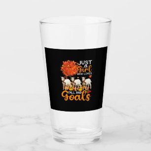 Thanksgiving Just A Girl Who Loves Fall And Goats Glass