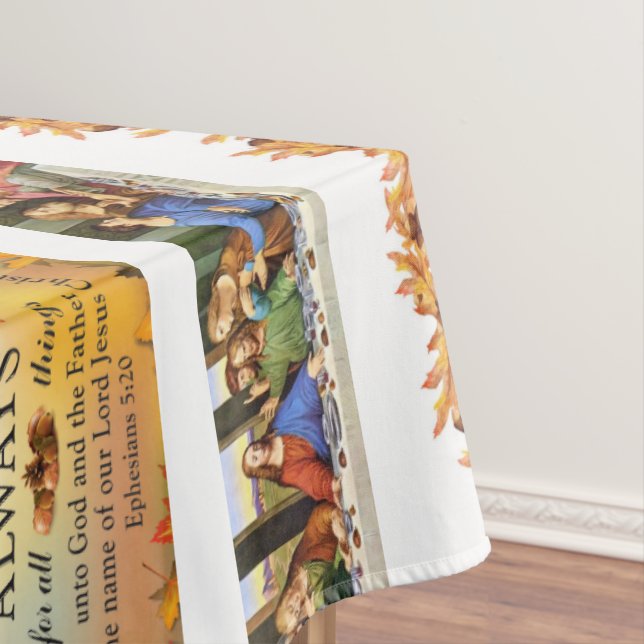 THANKSGIVING KEEPSAKE TABLECLOTH (In Situ)