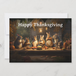 Thanksgiving Kids 17 Holiday Card