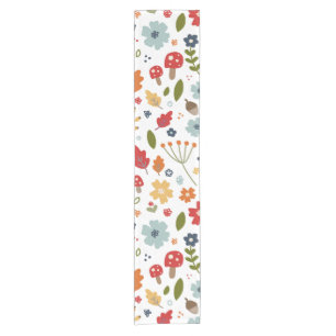 Thanksgiving Kitchen Dining Fall Colours Short Table Runner