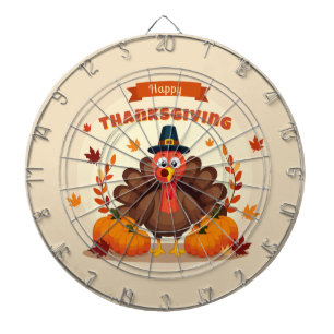 Thanksgiving large chicken dartboard