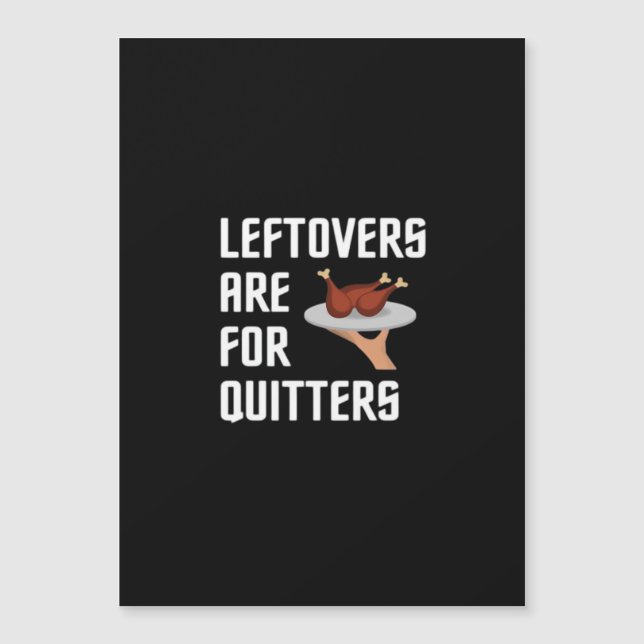 Thanksgiving Leftovers Classic Vintage Style (Front)