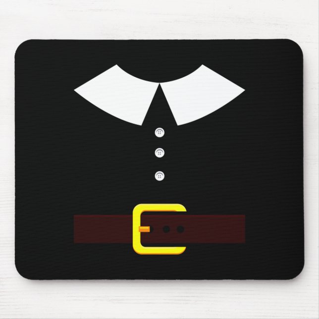 Thanksgiving Lgrim Shirt - New World Lgrim Costume Mouse Mat (Front)