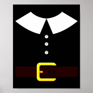 Thanksgiving Lgrim Shirt - New World Lgrim Costume Poster