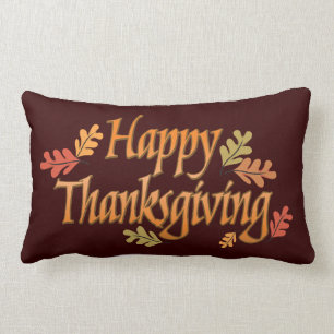 Thanksgiving Lumbar Cushion