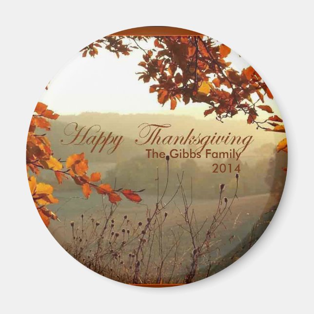 Thanksgiving Magnet (Front)