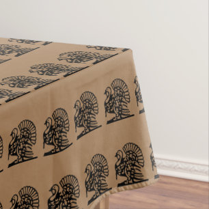 THANKSGIVING MAJESTIC TURKEY table cloth
