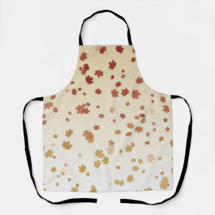 Thanksgiving Maple Leaves Apron