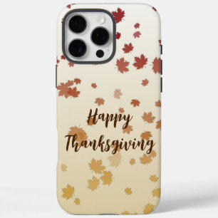 Thanksgiving Maple Leaves iPhone 16 Pro Max Case