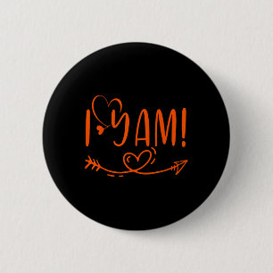 Thanksgiving Matching Couple She's My Sweet Potato 6 Cm Round Badge