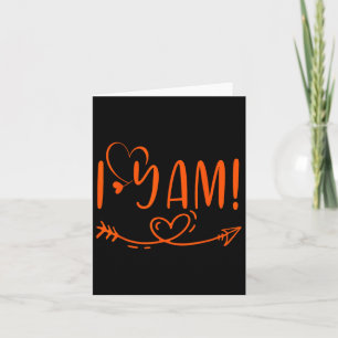 Thanksgiving Matching Couple She's My Sweet Potato Card