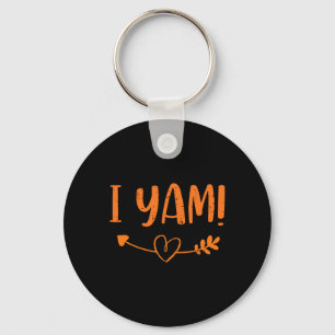 Thanksgiving Matching Couple She's My Sweet Potato Key Ring