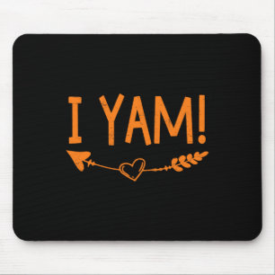 Thanksgiving Matching Couple She's My Sweet Potato Mouse Mat