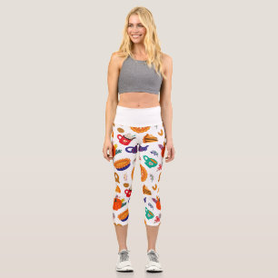 Thanksgiving Meme   Be Thankful For Everything Capri Leggings