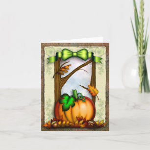 Thanksgiving Memories Note Card
