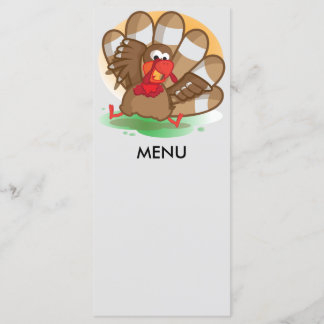 Thanksgiving menu