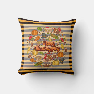 Thanksgiving Modern Beautiful Autumn Collection Cushion