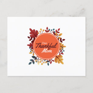 Thanksgiving Mother Daughter Mum Fall Outfit Women Postcard