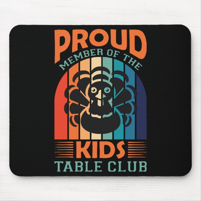 Thanksgiving Mouse Mat (Front)