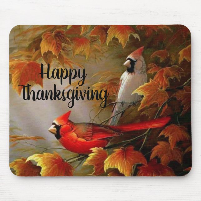 Thanksgiving Mouse Mat (Front)