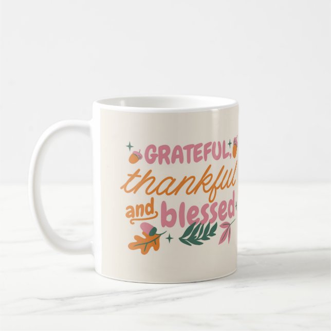 Thanksgiving Mug (Left)
