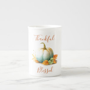 Thanksgiving Mug Pumpkin Design