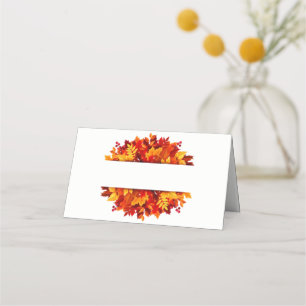 Thanksgiving Name Place Card