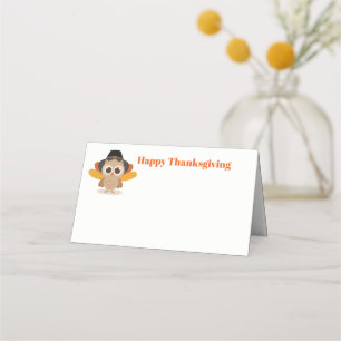 Thanksgiving Name Place Card